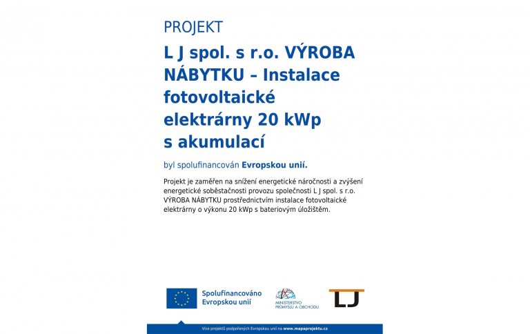 Fotovoltaická elektrárna s akumulací