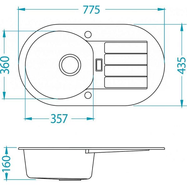 NIAGARA 40 G-11 bílá (780x435mm)+ pop- up sifon F