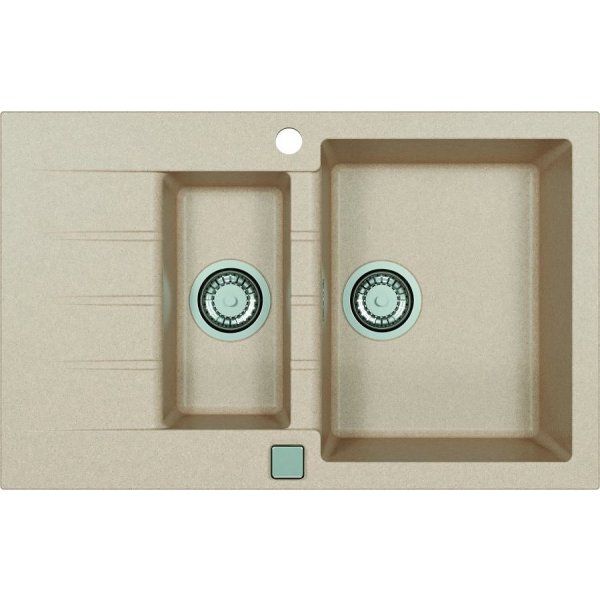 CADIT 70 písek 22 + pop up sifon 790x500x200 mm