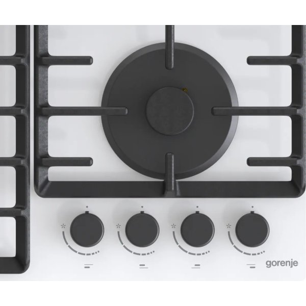 Gorenje GT642AXW plynová varná deska na tvrzeném skle