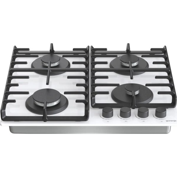Gorenje GT642AXW plynová varná deska na tvrzeném skle