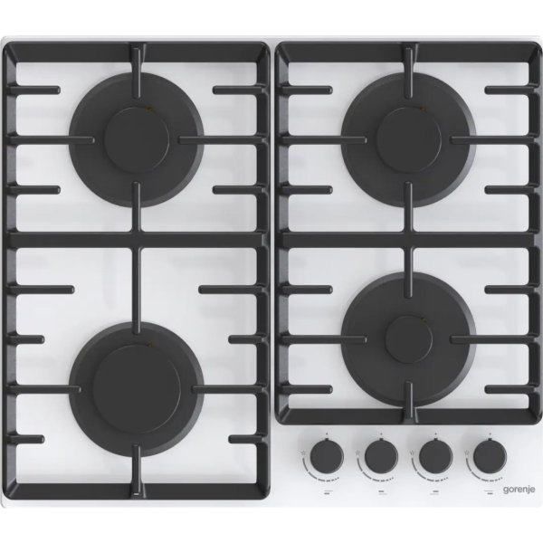 Gorenje GT642AXW plynová varná deska na tvrzeném skle