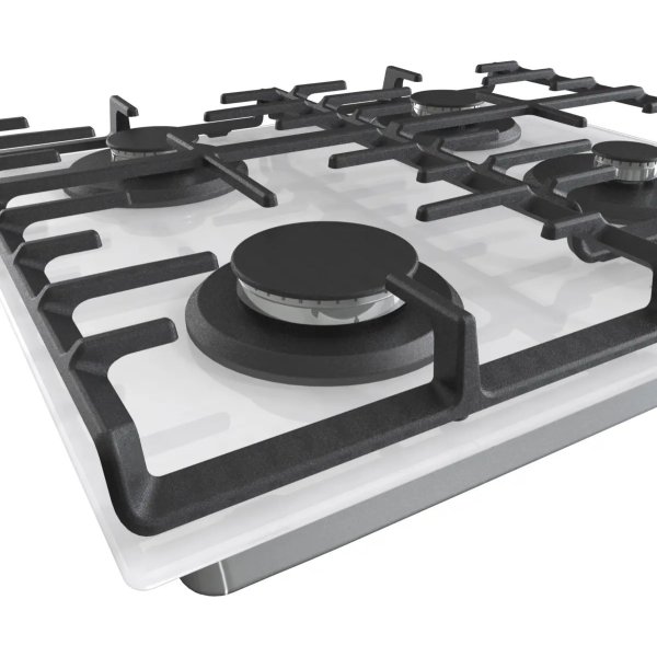 Gorenje GT642AXW plynová varná deska na tvrzeném skle