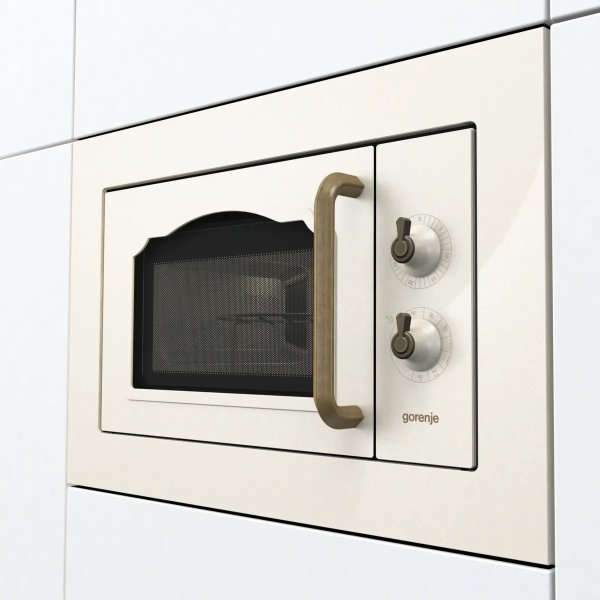 Gorenje BM235CLI Vestavná mikrovlnná trouba s grilem, béžová
