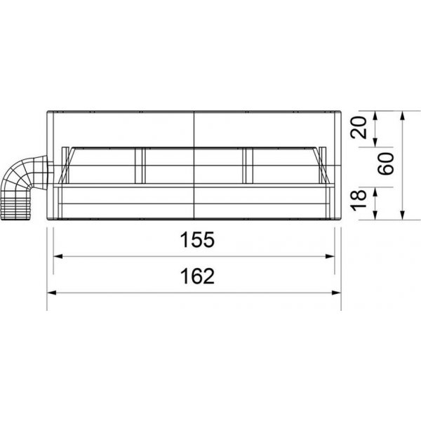 Kondenzační jímka KVK 150 mm