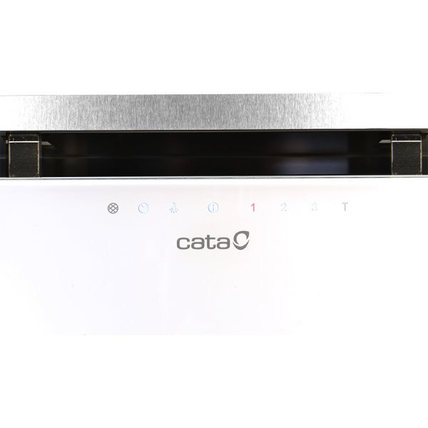 Odsavač par CATA GC DUAL 45 Bílé sklo EXTRA TICHÁ A VÝKONNÁ