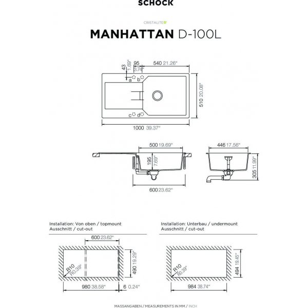 SCHOCK MANHATTAN D-100L Nero