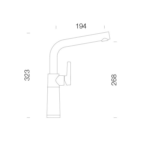 Kuchyňská baterie SCHOCK SC 540 Cristadur+® Magma 557000