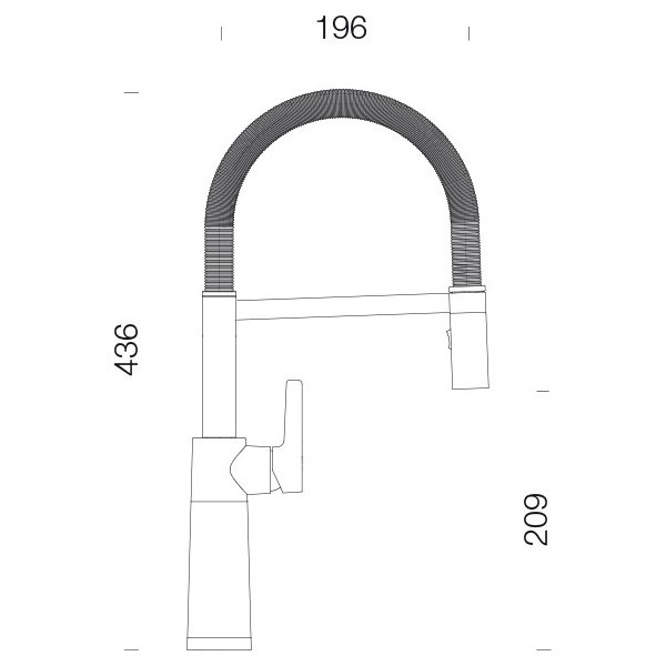 Kuchyňská baterie SCHOCK SC 550 Cristadur+® Silverstone 558000