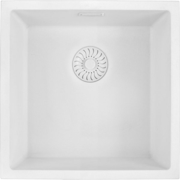DŘEZ CARESSI WHITE LINE CAGRPP40WH-TU HORNÍ A SPODNÍ ULOŽENÍ