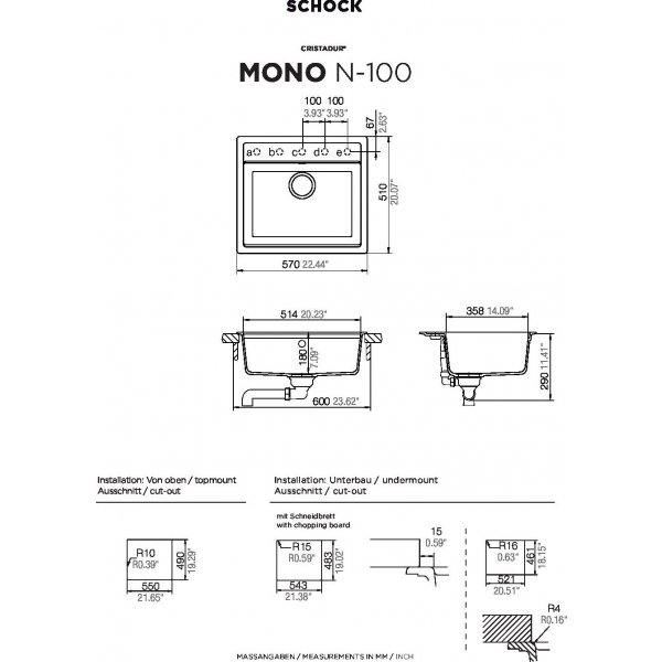 SCHOCK MONO N-100 Magma