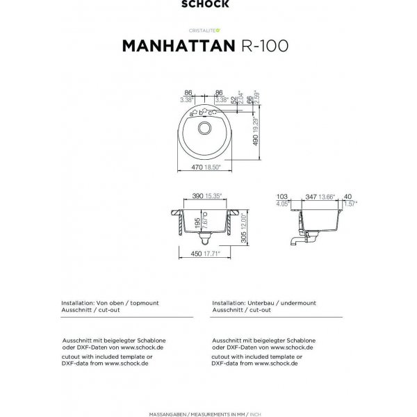 SCHOCK MANHATTAN R-100 Asphalt