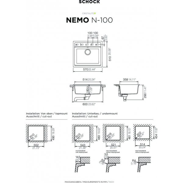 AKCE SCHOCK NEMO N-100 Onyx