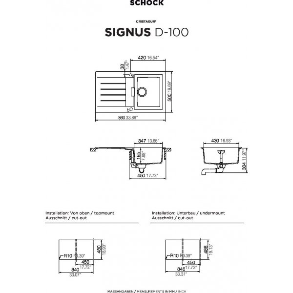 AKCE SCHOCK SIGNUS D-100 Bronze
