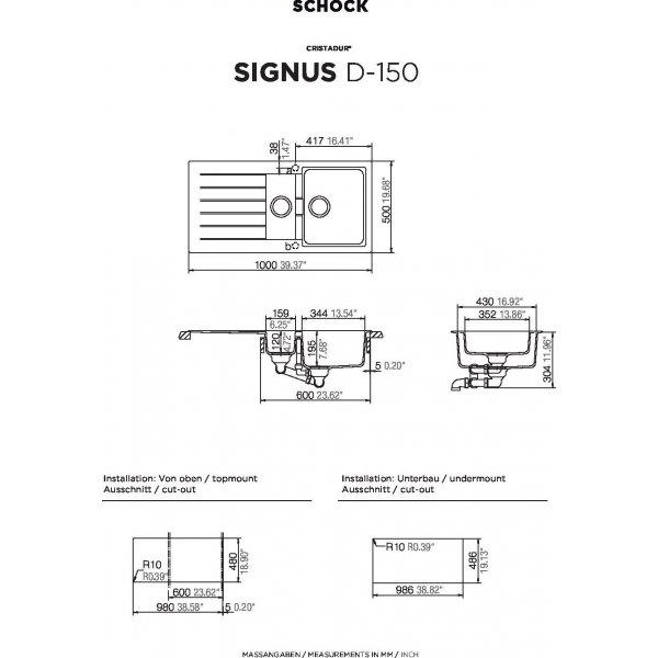 AKCE SCHOCK SIGNUS D-150 Stone