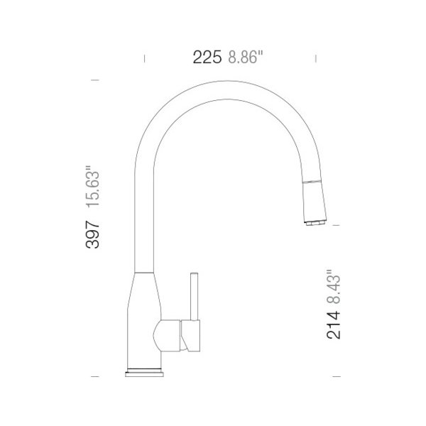Kuchyňská baterie SCHOCK KAVUS WHITE GOLD 559120