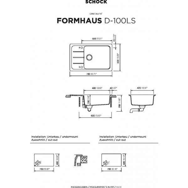 AKCE SCHOCK FORMHAUS D-100LS Croma