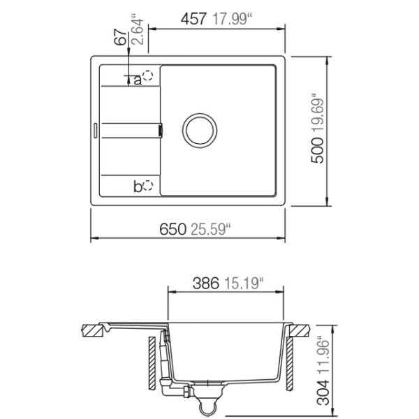 SET 20-15 Dřez SCHOCK MANHATTAN D-100 + baterie EPOS Chrom 540120
