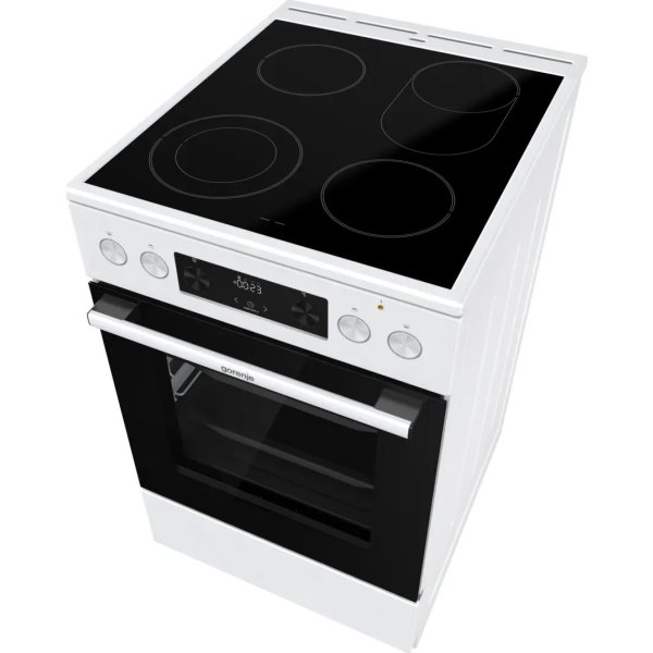 Gorenje GECS5C60WPA Sklokeramický elektrický sporák, bílý