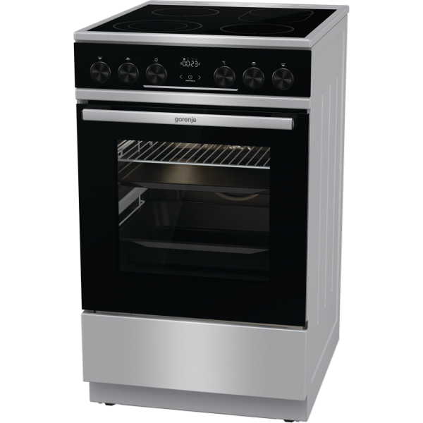 Gorenje GEC5C61XPA Sklokeramický elektrický sporák nerez