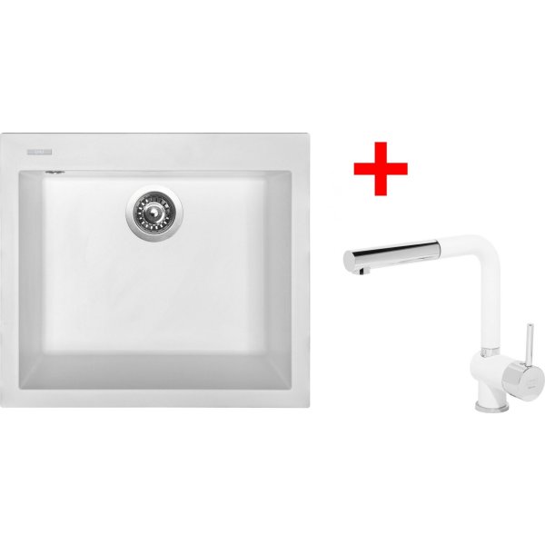 Sinks CUBE 560 Milk + Mix 3 P GR - G9628