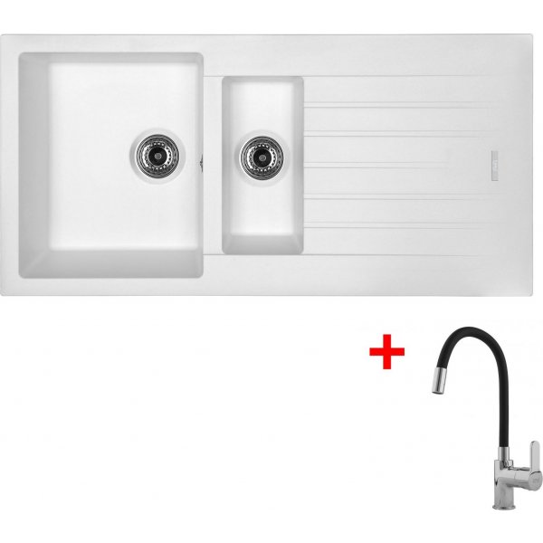 Sinks PERFECTO 1000.1 Milk + Flexia - G16128