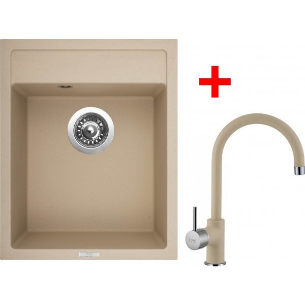 Sinks CLASSIC 400 Sahara + Vitalia GR - G8350