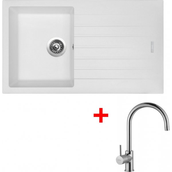 Sinks PERFECTO 860 Milk + Vitalia - G13428