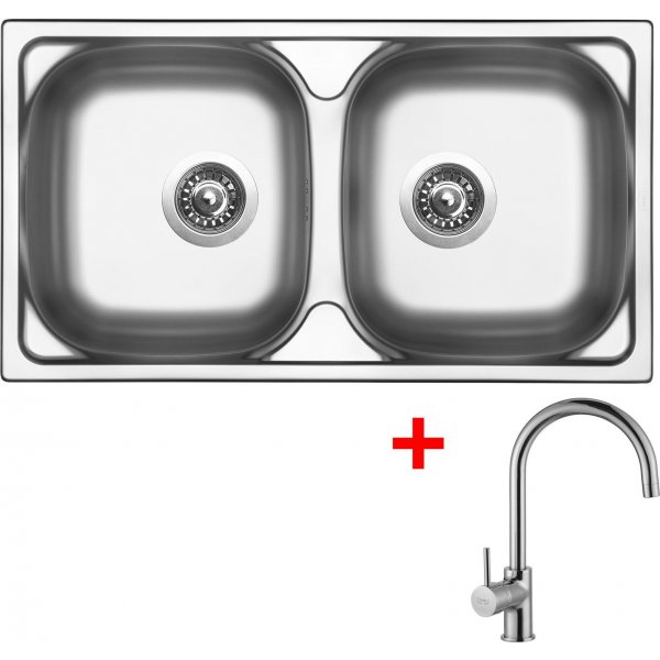 Sinks OKIO 780 DUO + VITALIA - N87