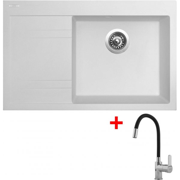 Sinks RIM 780 P Milk + Flexia - G6128