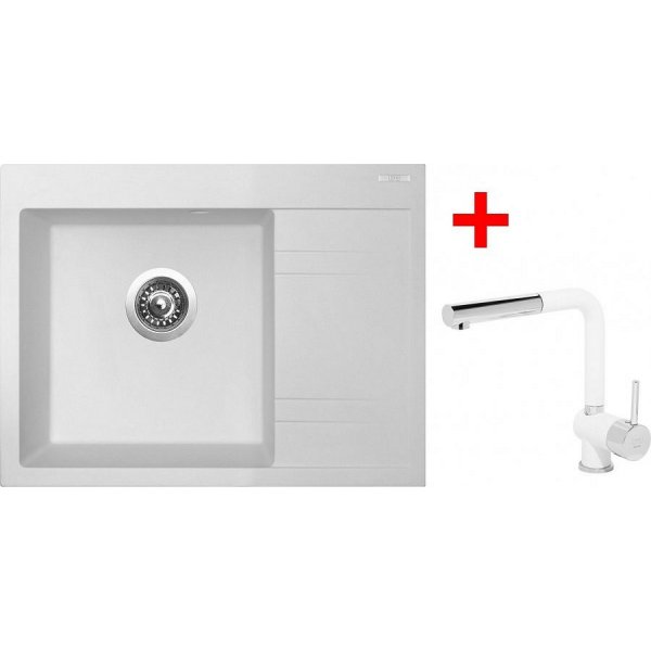 Sinks RIM 650 L Milk + Mix 3 P GR - G2828