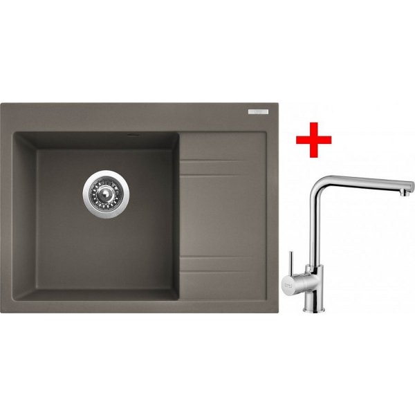 Sinks RIM 650 L Truffle + Elka - G2654