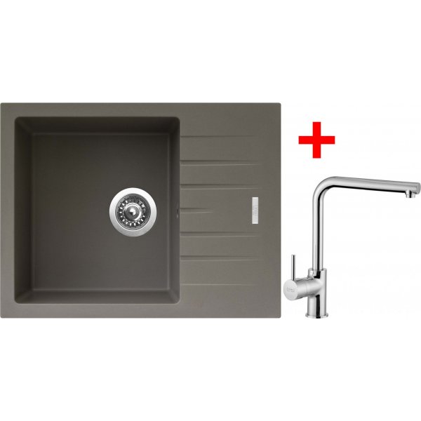 Sinks PERFECTO 650 Truffle + Elka - G11054