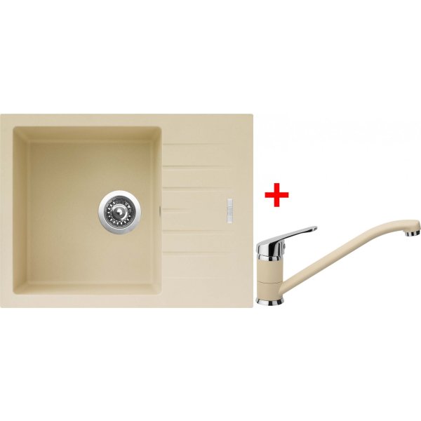 Sinks PERFECTO 650 Sahara + Pronto GR - G10950