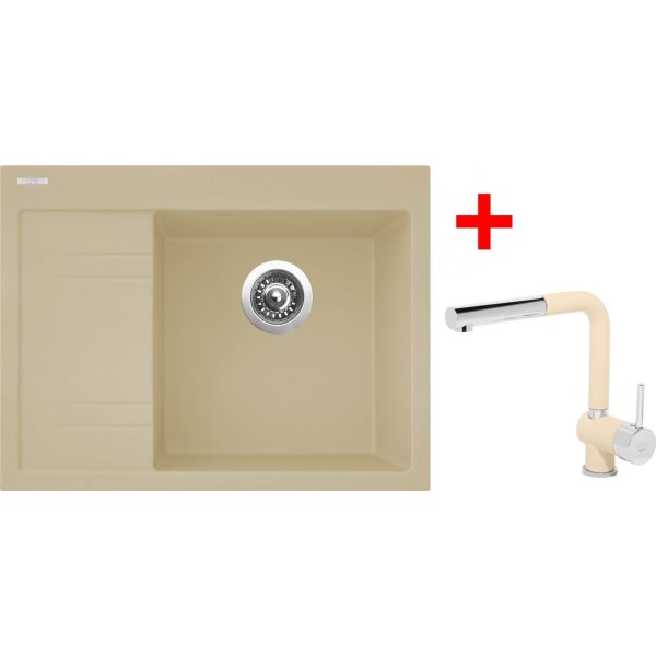 Sinks RIM 650 P Sahara + Mix 3 P GR - G3650