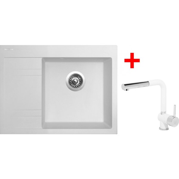 Sinks RIM 650 P Milk + Mix 3 P GR - G3628