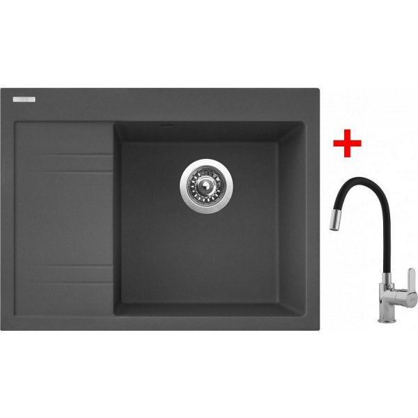 Sinks RIM 650 P Titanium + Flexia - G3372