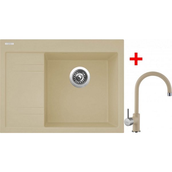 Sinks RIM 650 P Sahara + Vitalia GR - G3250