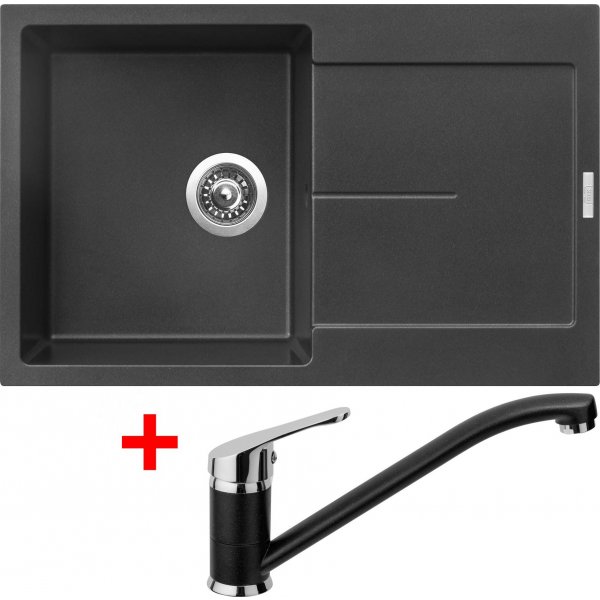 Sinks ULTIMA 790 Metalblack + Pronto GR - G12174