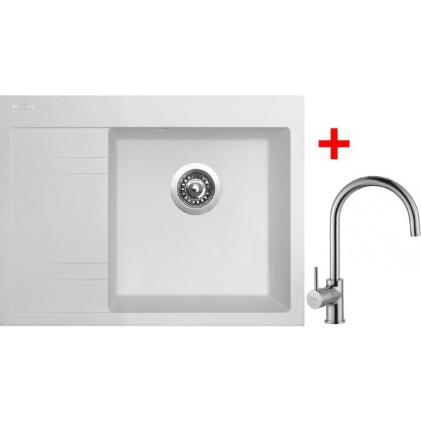 Sinks RIM 650 P Milk + Vitalia - G3028