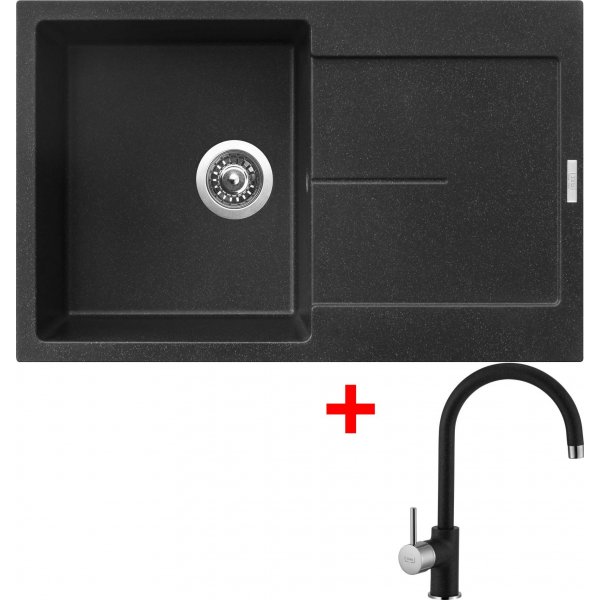 Sinks ULTIMA 790 Granblack + Vitalia GR - G12030