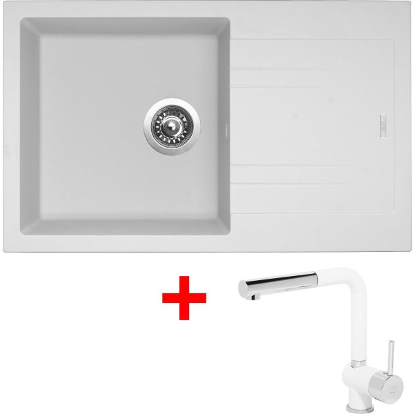Sinks LINEA 780 Milk + Mix 3 P GR - G4828