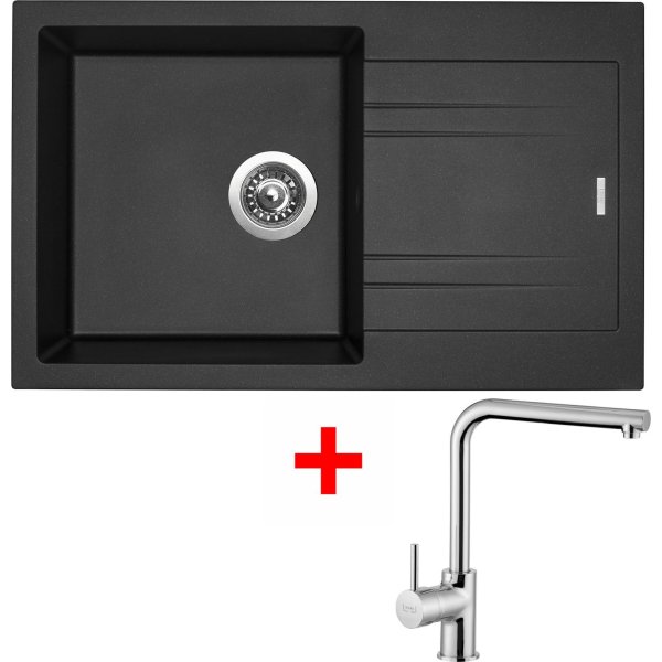 Sinks LINEA 780 Metalblack + Elka - G4674