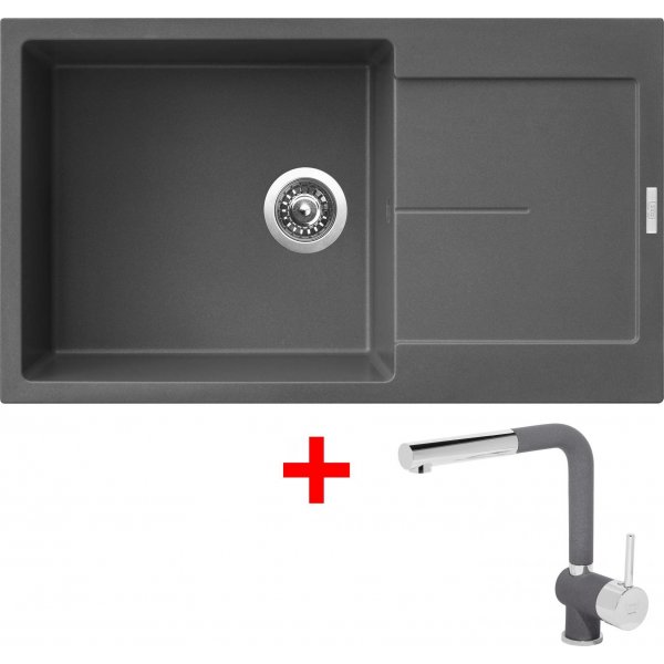 Sinks ULTIMA 860 XXL Titanium + Mix 3 P GR - G14472