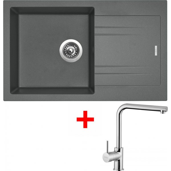 Sinks LINEA 780 Titanium + Elka - G4672