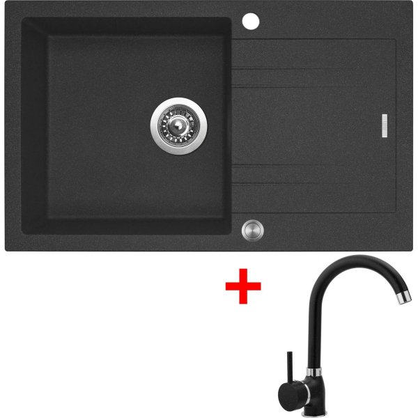 Sinks LINEA 780 XC Granblack + Polo GR - G4130XC