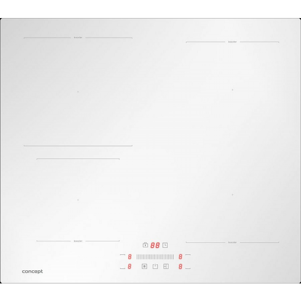 Indukční deska s flexi zónou (Bridge) WHITE IDV5160wh