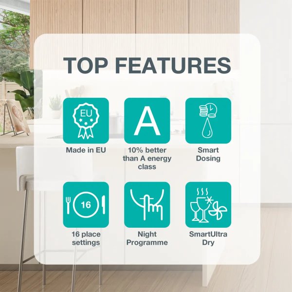 GORENJE Vestavná myčka nádobí GV693A65UVAD 60 cm s Wi-Fi