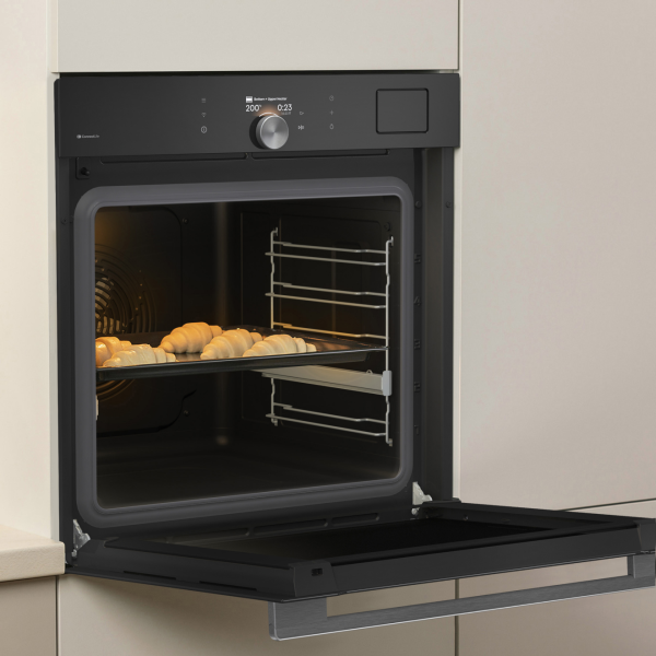 GORENJE Vestavná parní trouba BFS6148B, černá