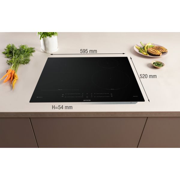 Gorenje GI6432BSCWF indukční varná deska, černá, bez rámečku